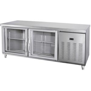 300W Under Counter Work Table Chiller / 1.5m Workbench Fridge For Bakely And