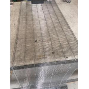 Electrolytic Horseshoe Chain Conveyor Mesh Material 304
