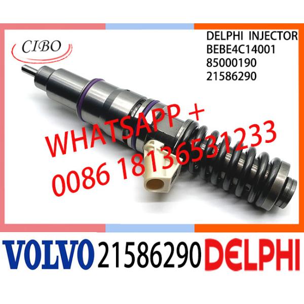 21586290 BEBE4C14001 85000190 Common Rail Fuel Diesel Injector BEBE4C14001
