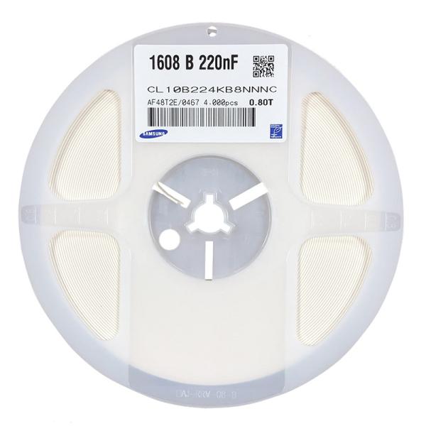220nF+/-10% 50V X7R 0603 SMD Chip Capacitor Multilayer Ceramic Capacitors