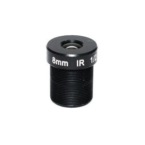Fixed Iris M12 Lens Mount , F2.0 Aperture 1/2.5" Wide Angle Lens For HD IP