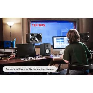 5.25 Inch 6 Inch Studio Monitors Pair Powered Active Monitor Speakers For