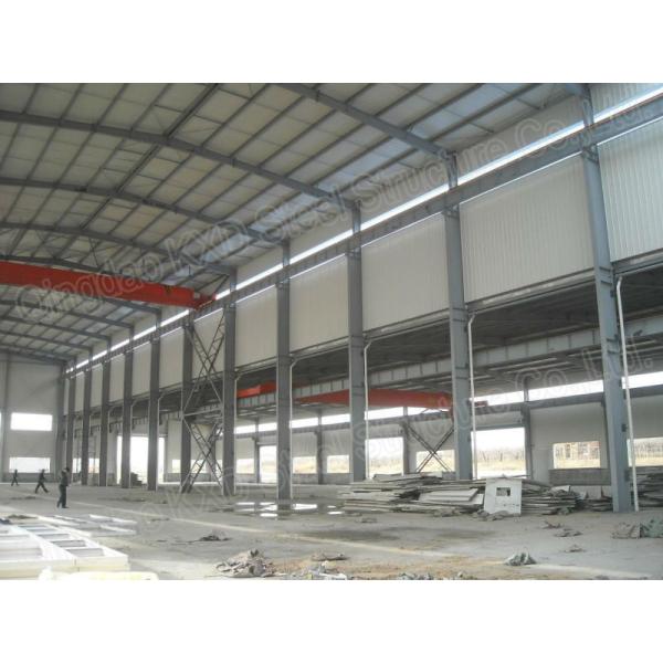 Durable Multi Storey Steel Building Painted Or Galvanized Structural Steel Construction