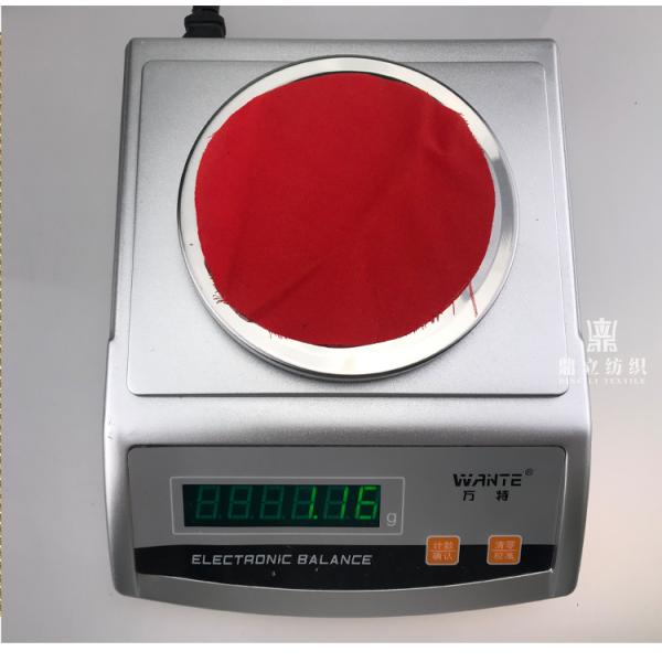 Red Dyed 40s 30% Lyocell 70% Rayon Viscose Fabric 145cm Excellent Drape