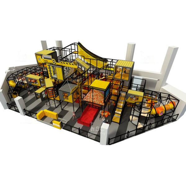 Quality Space Theme Indoor Playground Equipment with LED Effects wholesale