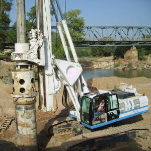 68m Depth 2000mm Diameter 232kw Crawler Rig