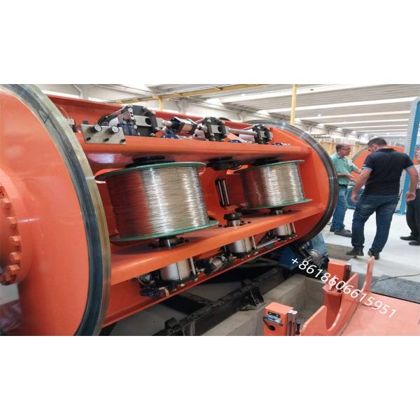 Rigid Frame Wire Stranding & Twist Machine / Power Cable Stranding Machine