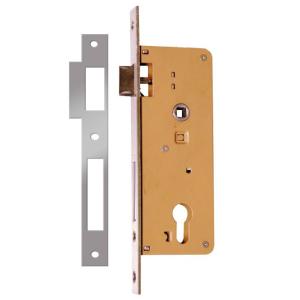 Cheap Security Commercial Door Mortise Lock Deadlatch CP Finish Smart Mortise Cylinder for sale