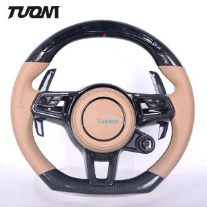 China Carbon Fiber Porsche Cars Steering Wheel Macan Cayenne on sale