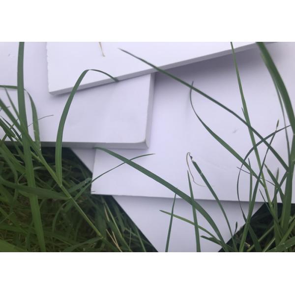 Rigid Durable Closed Cell PVC Foam Board 3mm Thinckness White Color
