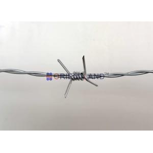 Buy cheap High Tensile Barbed Wire / 2.5mm Barbed Fencing Wire 250m Length from wholesalers