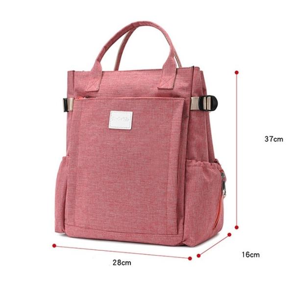 Quality Waterproof Motherly Diaper Bag Folding with Custom Pattern wholesale