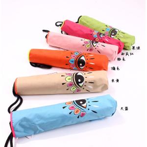 Color Changing 3 Fold Umbrella With 8mm Metal Shaft