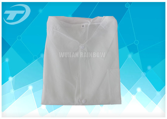 PP SMS Disposable Scrub Suits Patient Surgical Hospital Isolation Gowns
