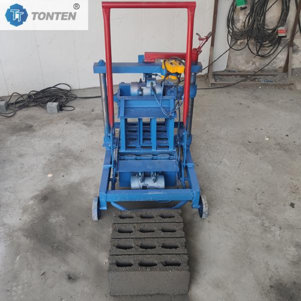 Quality Push Pull Small Brick Making Machine Movable Hollow Block Machine wholesale
