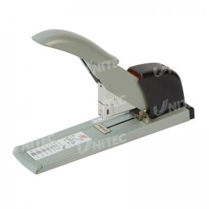 Cheap Office Pad Electric Saddle Stapler , White Long Reach Heavy Duty Stapler for sale