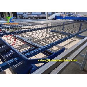 Wire Concrete 415v Construction Mesh Welding Machine Aperture Adjusted