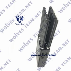 Handheld 12 bands Signal Jammer Mobile Phone GSM CDMA 3G 4G 5G WIFI GPS VHF UHF