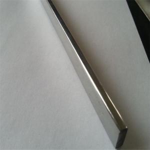 modern designed Stainless steel hairline finish flat bar in titanium color for