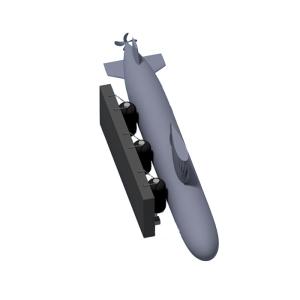 Catamaran Submarine Fenders 50kPa D4.5M For Dock Bumper Berthing