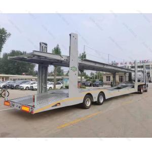 2 Axles Double Deck SUV Car Carrier Trailer 8 Pickup Trucks Semi Car Trailer
