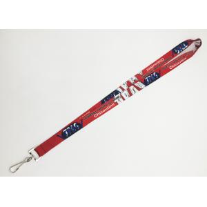 Colorful personalized heat transfer lanyards with swivel hook for advertisment