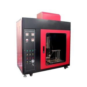 Professional Flammability Testing Equipment , Vertical Flammability Chamber
