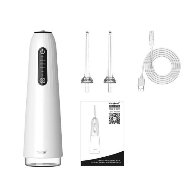 1400mAh Nicefeel Flycat Oral Irrigator With Normal / Soft / Pulse / Instant