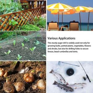 Custom Duty Garden Screw Auger Upgrade Drill Bit Customization and Customized