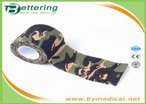 China Military Tactical Flexible Cohesive Elastic Bandage Adhesive Tape Stretchable on sale