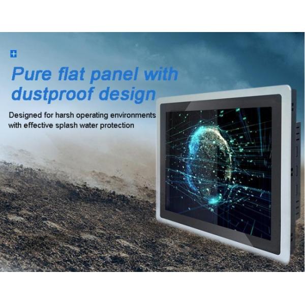 Hospital 24 Inch Embedded Android Industrial Tablet Aio Pc Fanless Lcd Touch Monitor Screen Pc Fanless Monitor for Trash Trolleys