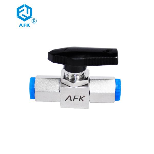 Quality 3000PSI Threaded Stainless Steel Ball Valve 1/4" NPT AFK SUS316 Two Way wholesale