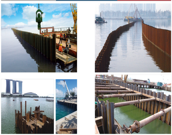 U Type And Z Type Sheet Pile Good Durability For Engineering
