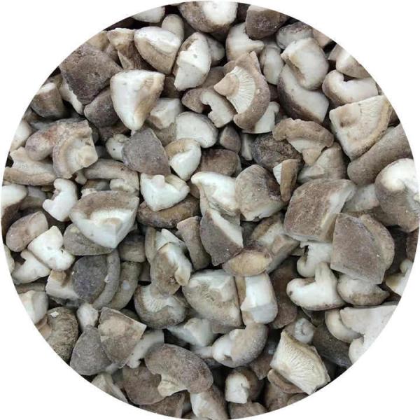 Quality Sinocharm Wholesale Price Premium Frozen Mushroom High Quality 1/4 Cut IQF Frozen Shiitake with BRC a From China wholesale