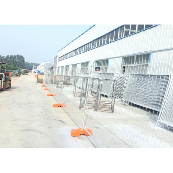 14 Microns Zinc Thick Freestanding Chain Link Fence Panels Anti Corrosion AS4687-2007