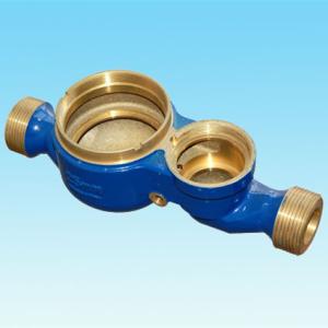 Buy cheap Customized Cold Water Meter Body Blue Color Water Meter Adapter ISO 9001 from wholesalers
