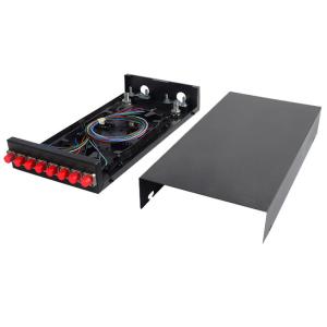 Matel 8 Port Fiber Patch Panel SC LC FC TYPE FTTH Fiber Optic Terminal Box