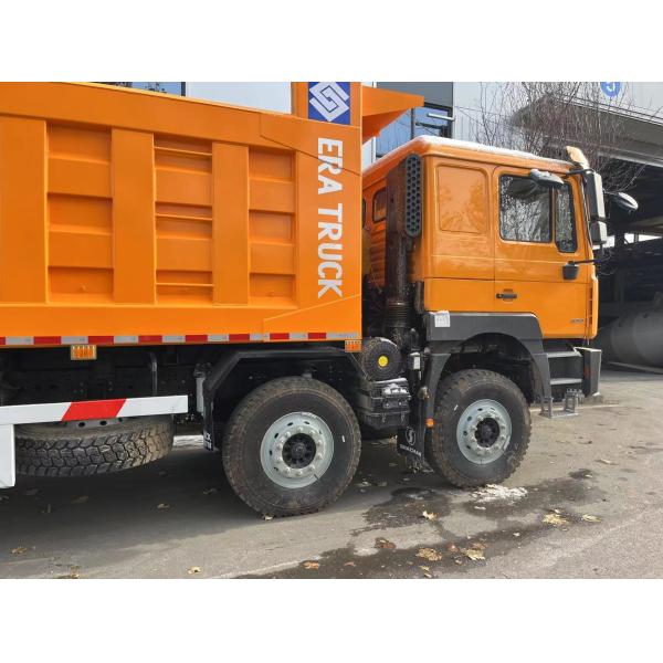 Used Tipper Trucks In Good Condition Shacman 400hp 8*4 F3000 Dump Truck 12 Tires Standard Cabin