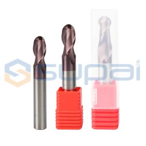 China 6mm 8mm 10mm Ball Nose Milling Cutter H6 Tolerance on sale