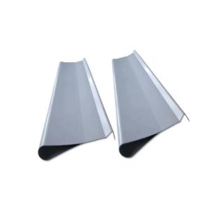 T5 Grey Powder Coated Aluminum Window Profiles Louver Blind 6063