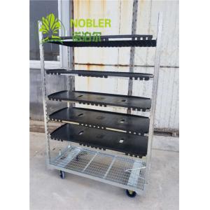 Danish Trolley Flower Hand Trolley Plastic Shelf Supermarket Exclusive Use