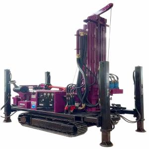 Water Borehole Drilling Machine High Productivity Crawler Drilling Rig Deep