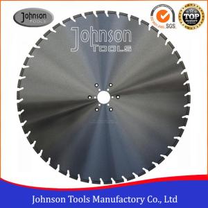 China Slant U Slot Type Diamond Cutting Disc For Concrete Wall Saw 4.8/5mm Segment Thickness on sale