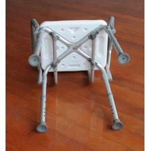 Heavy Duty Portable Folding Shower Chairs For Disabled With Removable Backrest