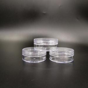 Personalized 30ml Smooth Plastic Cosmetic Jar with Custom Logo