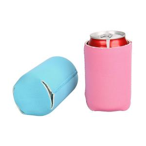China Custom Logo Printed Neoprene Can Cooler For Beer Can Cooler. size:10cmc*13cm  Material is neoprene on sale