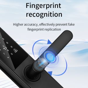 S821max Camera Smart Lock with Tuya App Remote Contorl Fingerprint Card Code Key