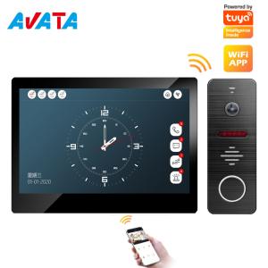 Tuya WiFi/IP Memory 7" Home Security Video Doorbell HD Video Doorphone with IPS
