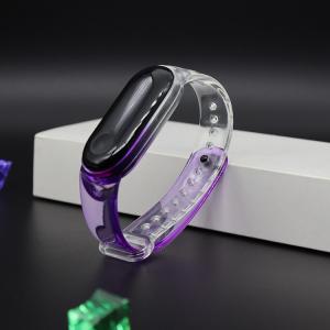 Transparent 5 Gradient 5.9" TPU Silicone Wrist Watch 23mm Width