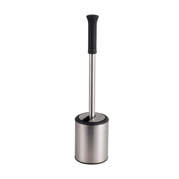Quality Hygiene Cleaning Single Stainless Steel Toilet Brush Customized wholesale